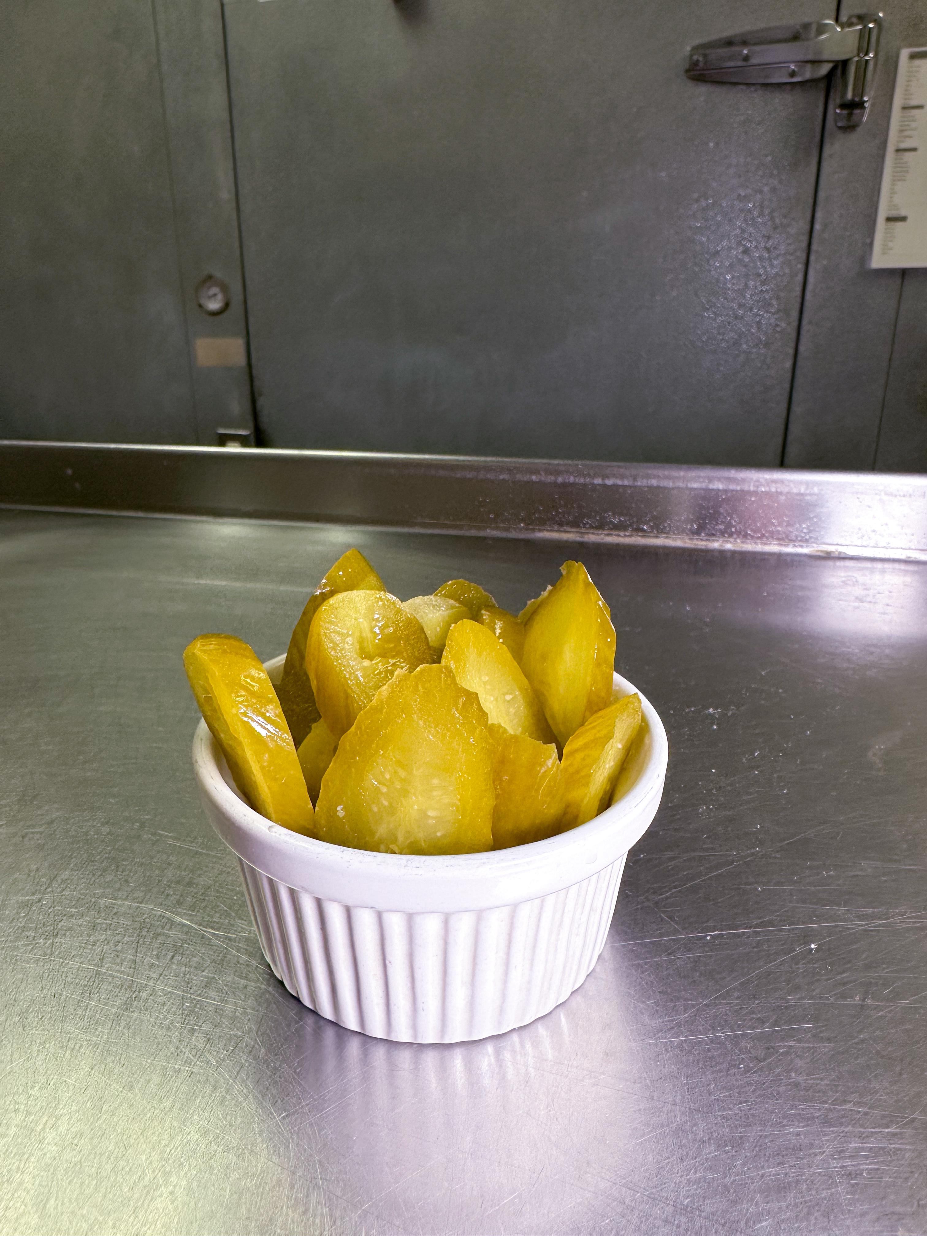 Spicy Pickles.