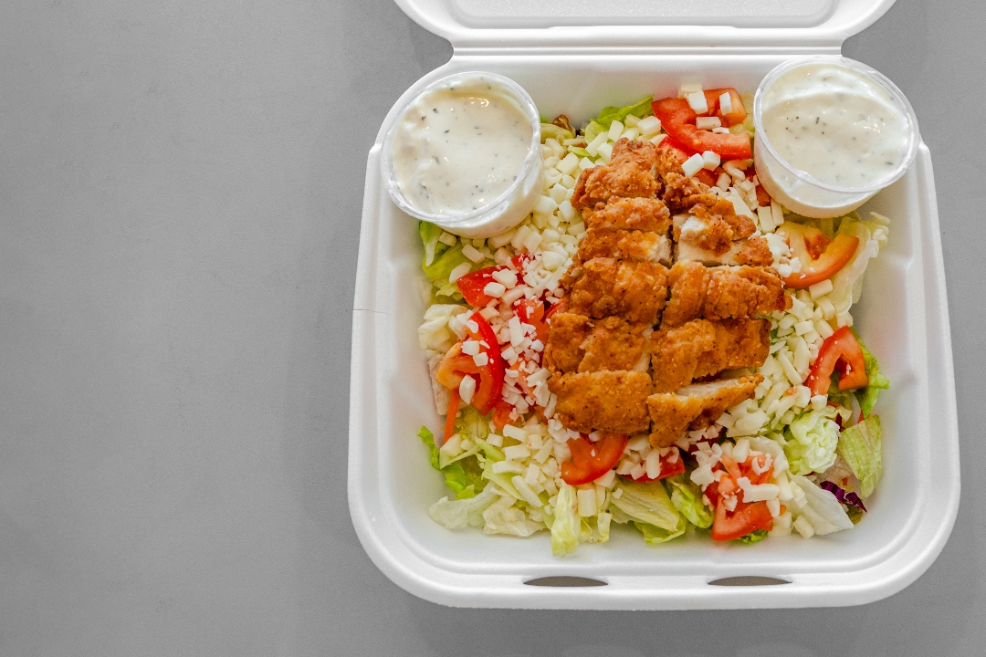Fried Chicken Salad.
