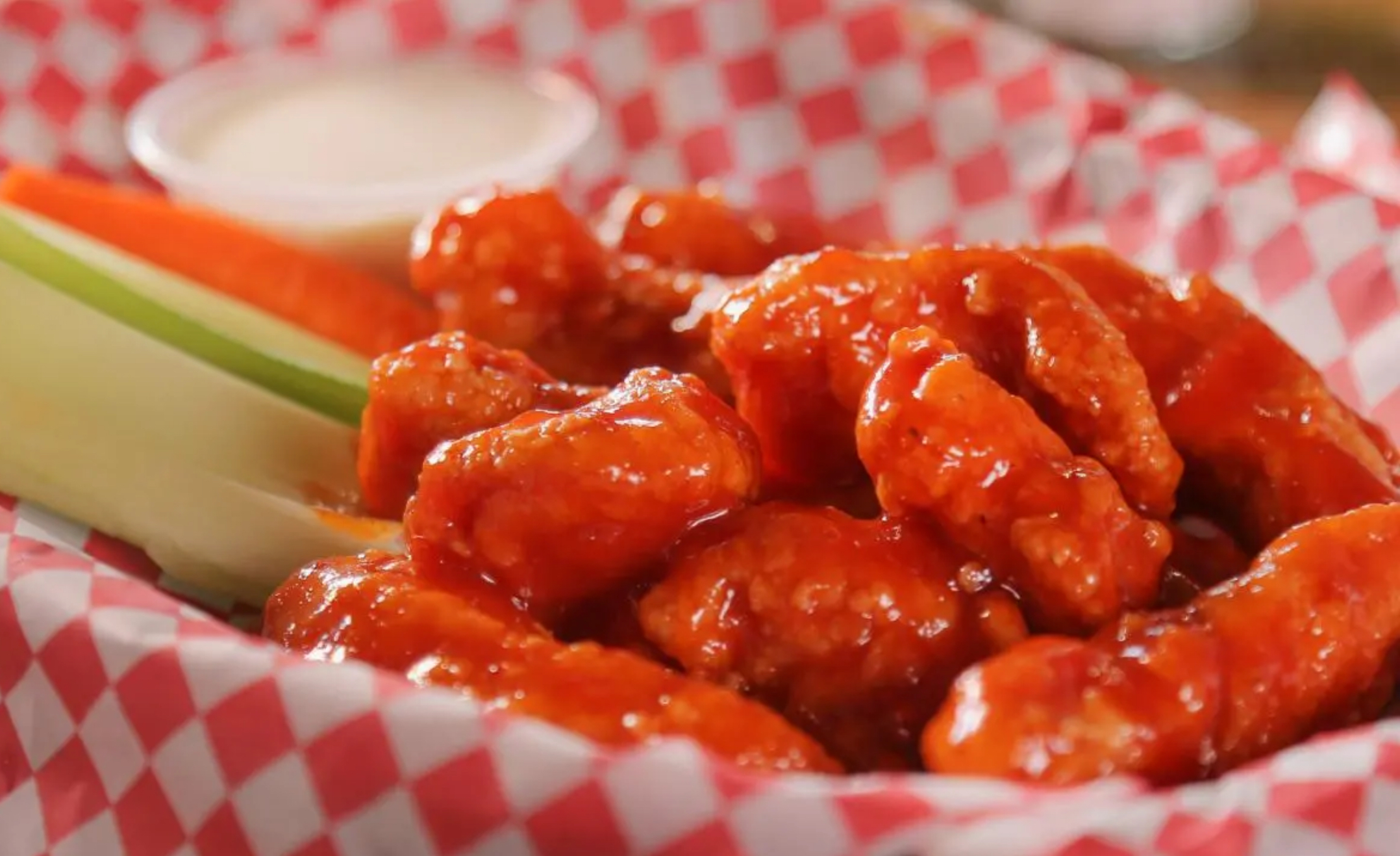 Buffalo Chicken Wings - Boneless Wings.