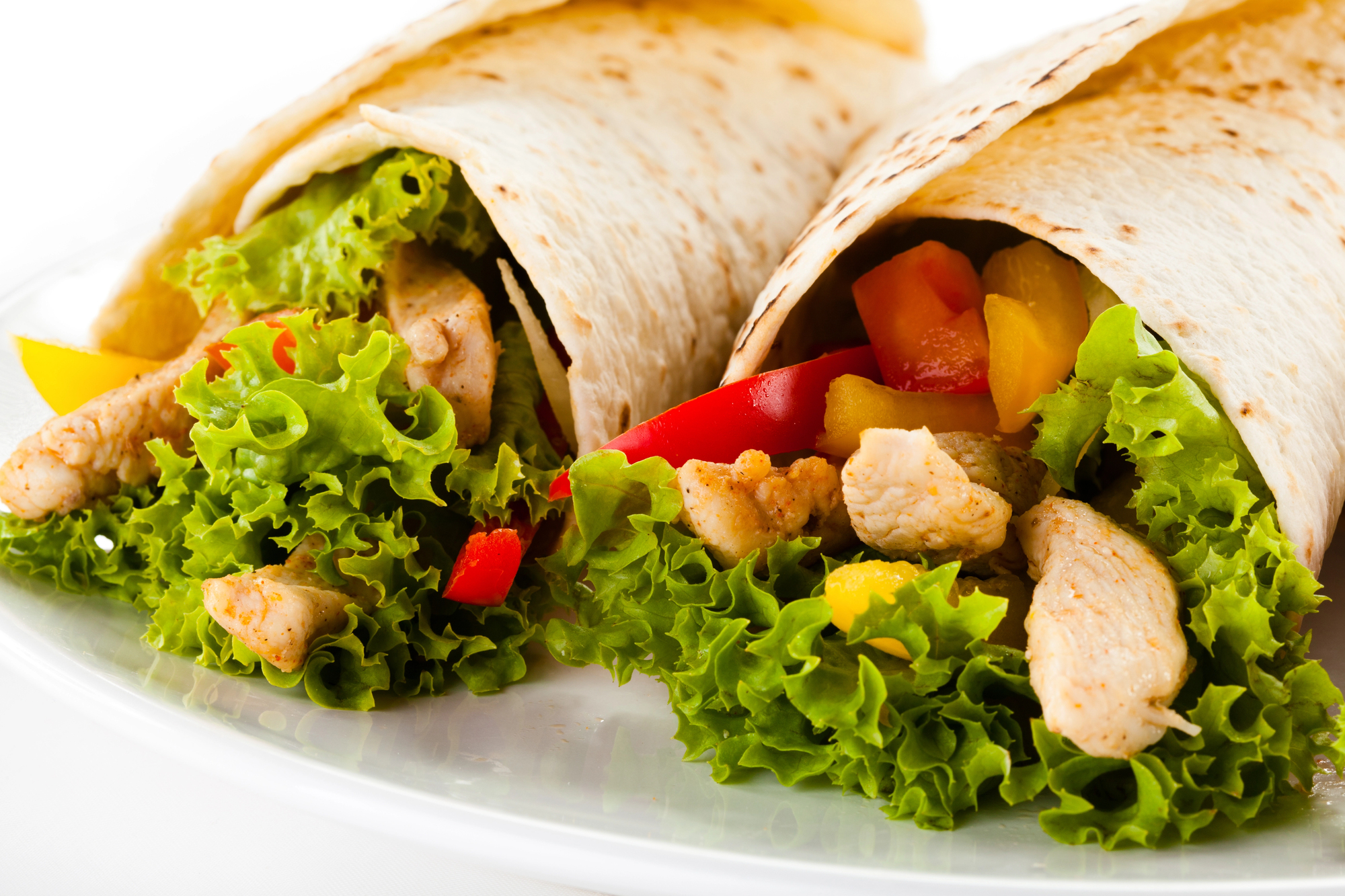 Chicken Wrap - HaLAL - 2 ROLLS.