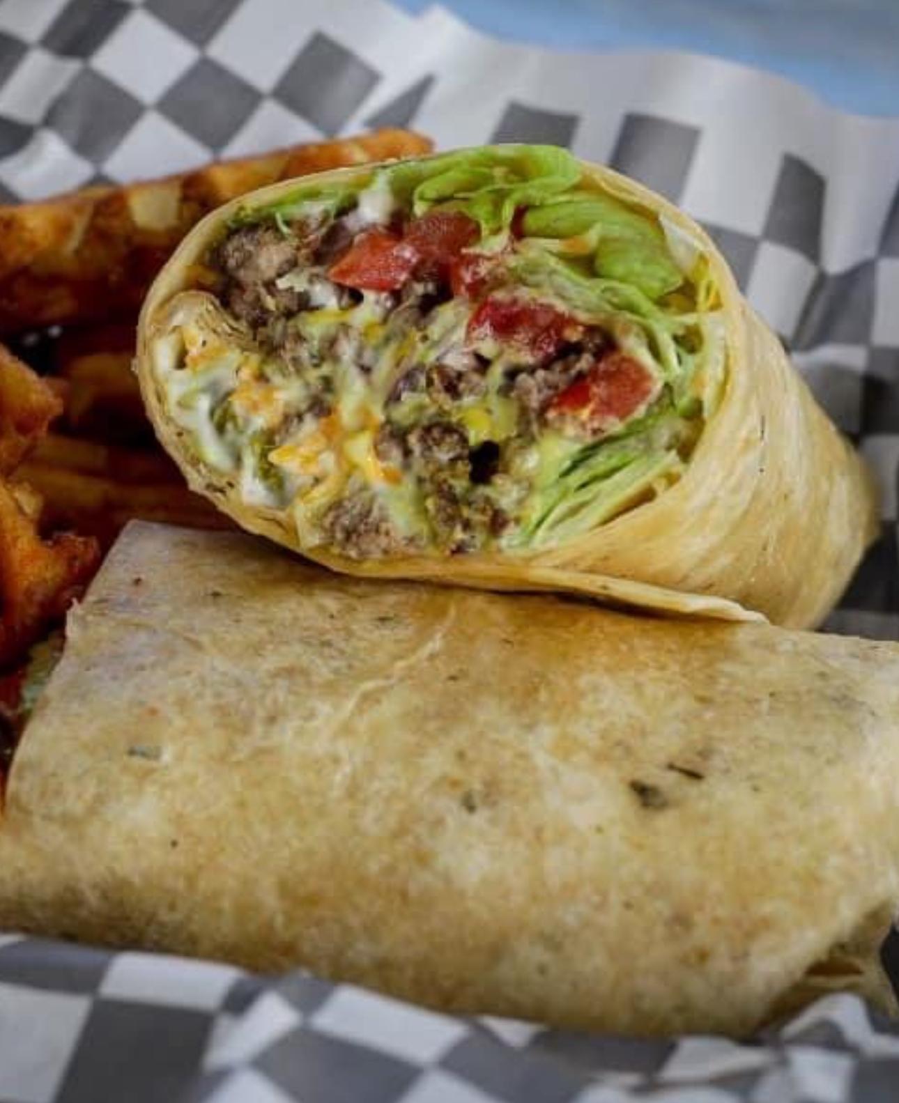 Cheeseburger Wrap.