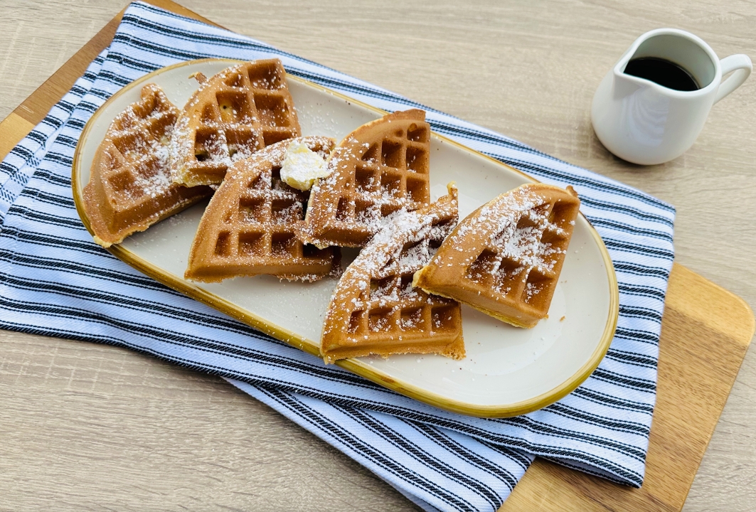Belgian Waffle (6 servings).