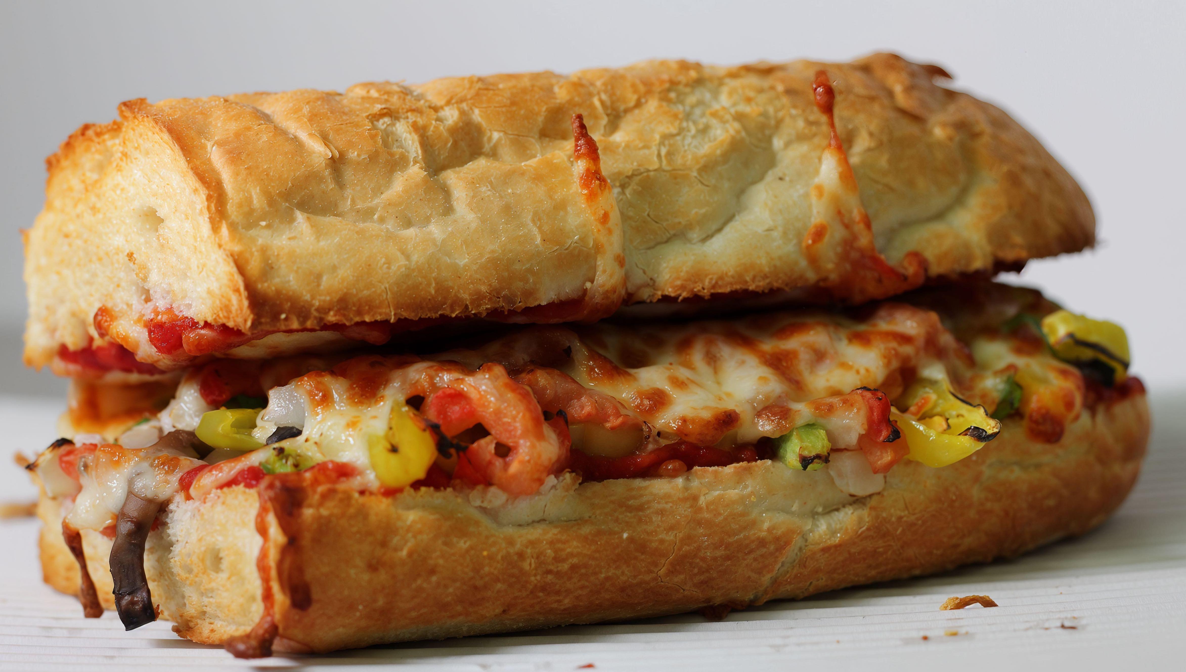 6” Veggie Pizza Sub.
