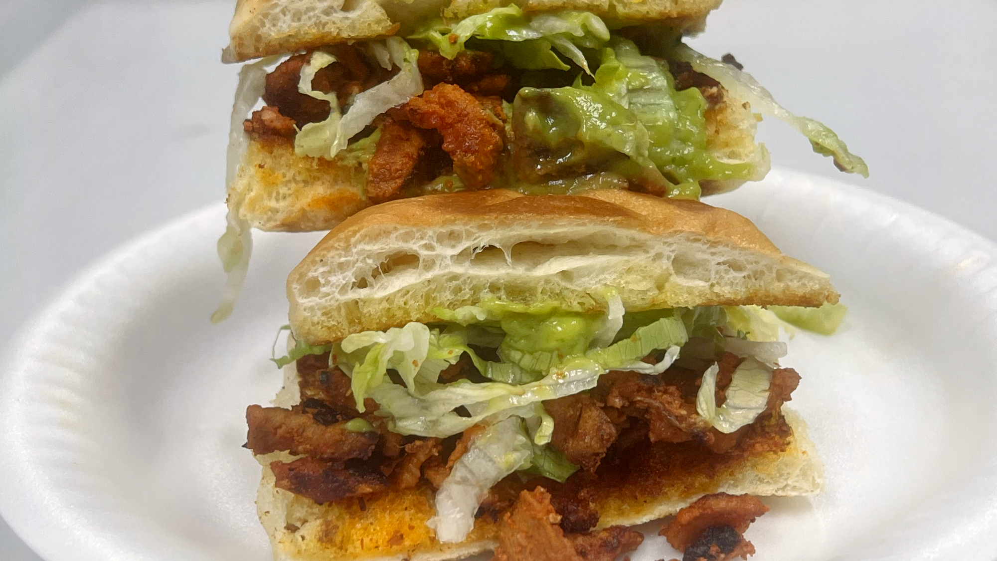 Pork Al Pastor Torta.