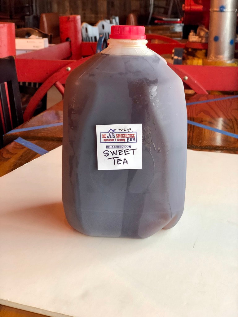 Gallon of Tea, Sweet Tea or Lemonade.