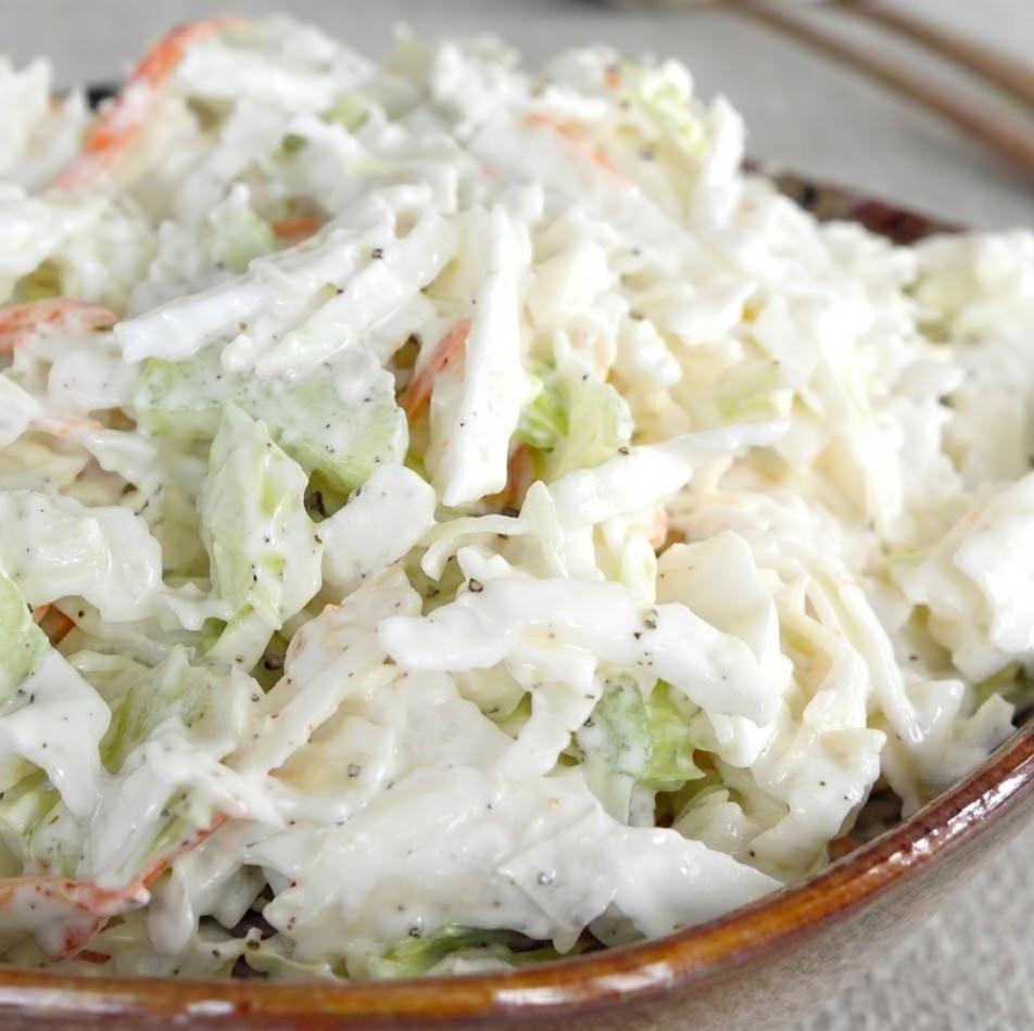 Side of Horseradish Coleslaw.