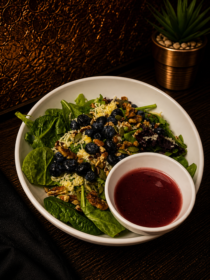 Blueberry Salad.