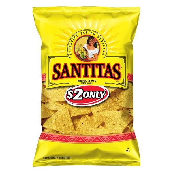Santitas Tortilla Chips Blended Corn  11 Oz.