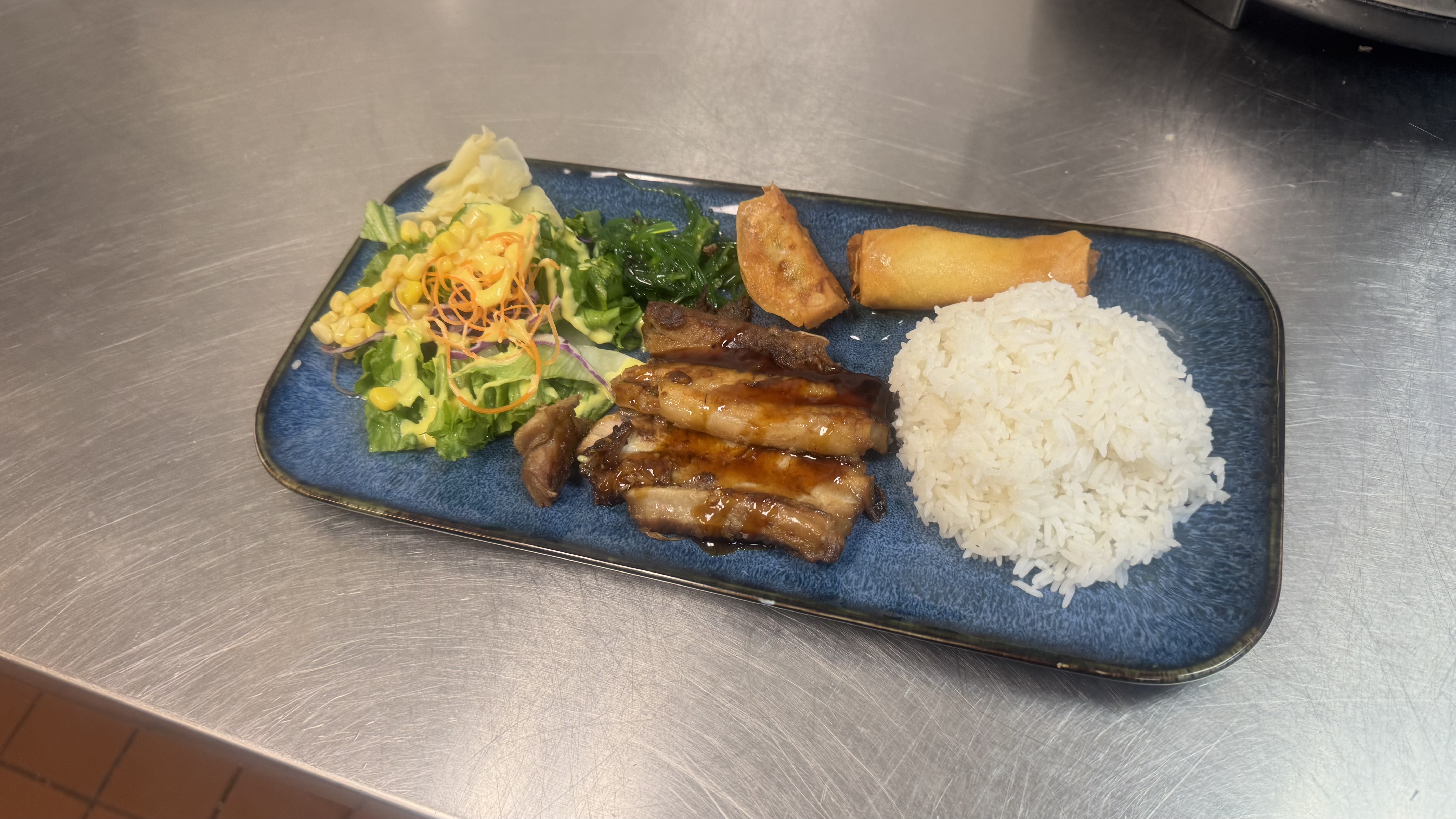 Grill pork chashu bento.