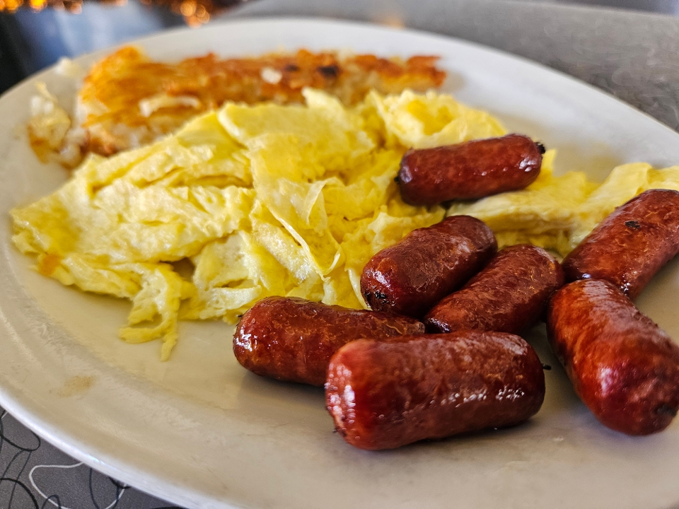 Little Smokies Breakfast.