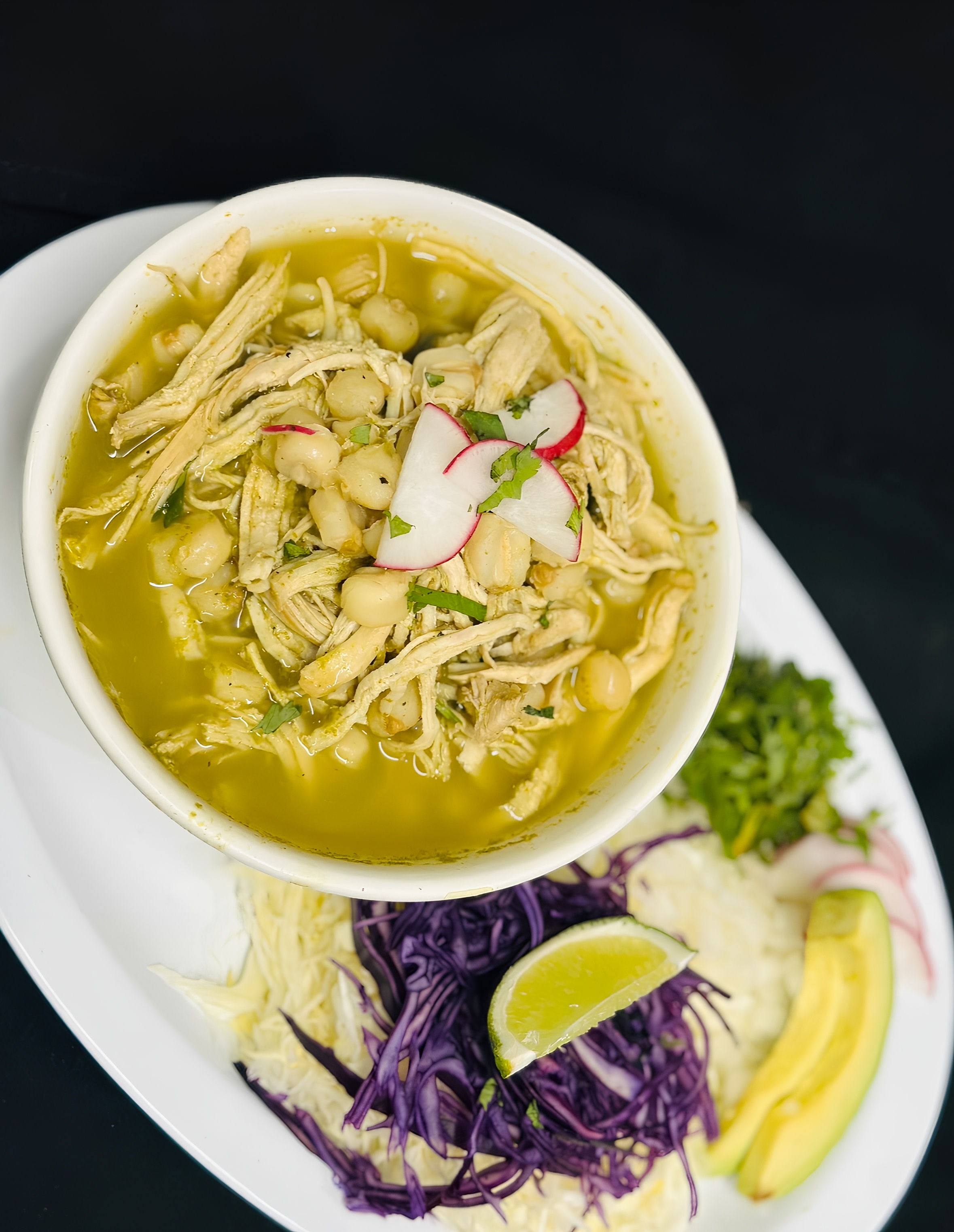 Green Chicken Pozole.