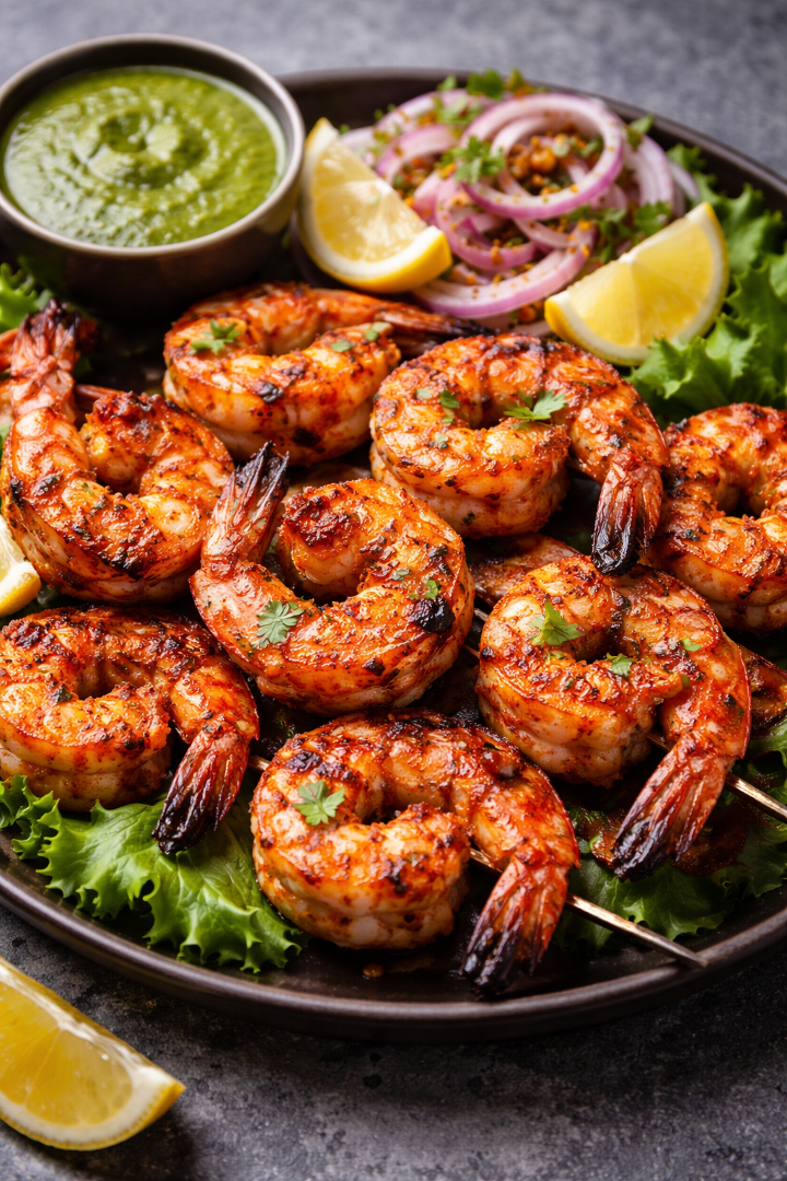 Maharaja Tandoori Shrimp.