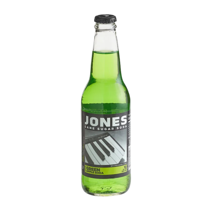 Jone's Green Apple Soda.
