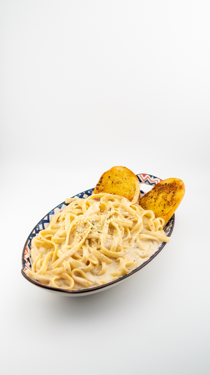 Fettuccine Alfredo.