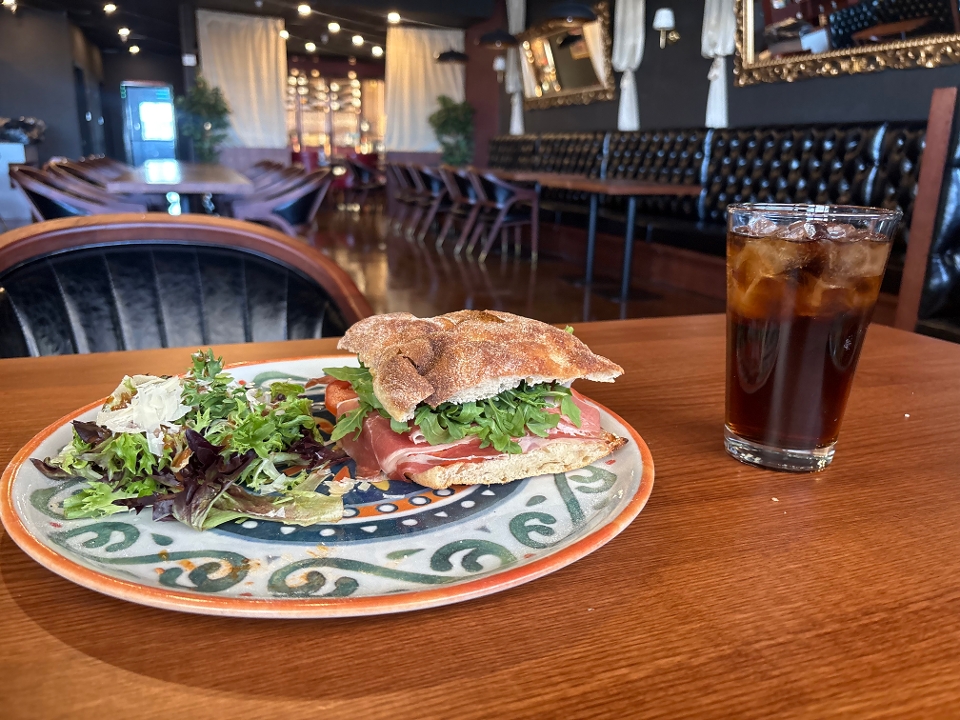 Panini Prosciutto.