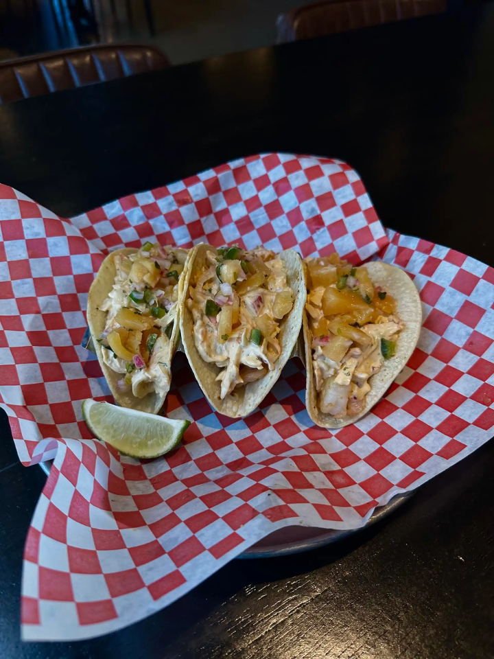 Shrimp Tacos.