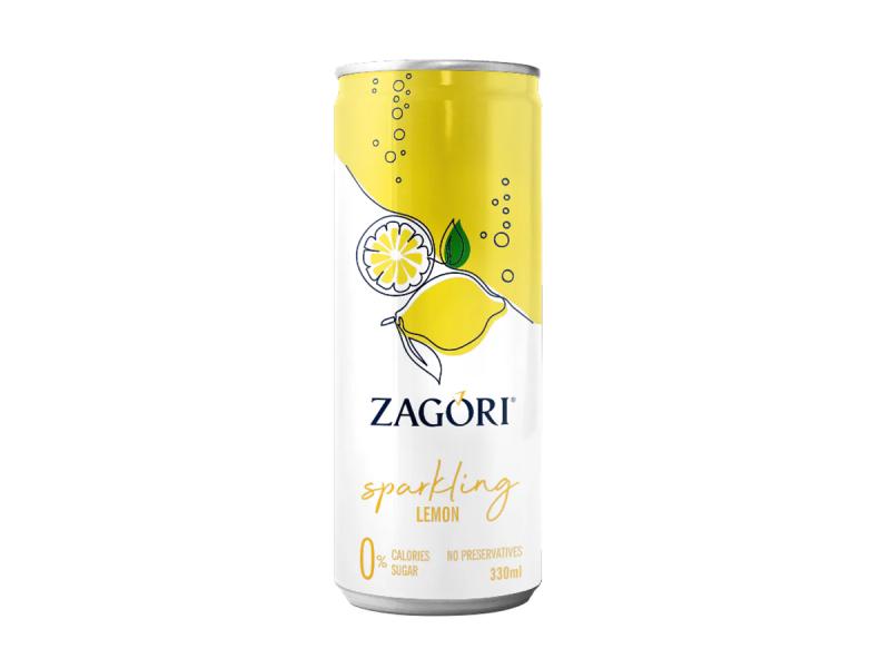 Zagori Sparkling Lemon 330 ML.