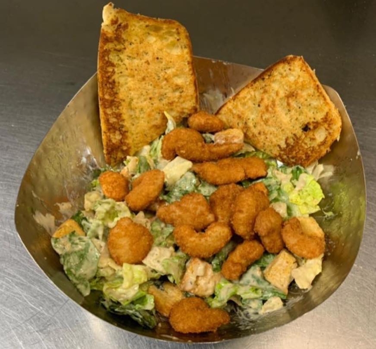 Shrimp Caesar Salad.