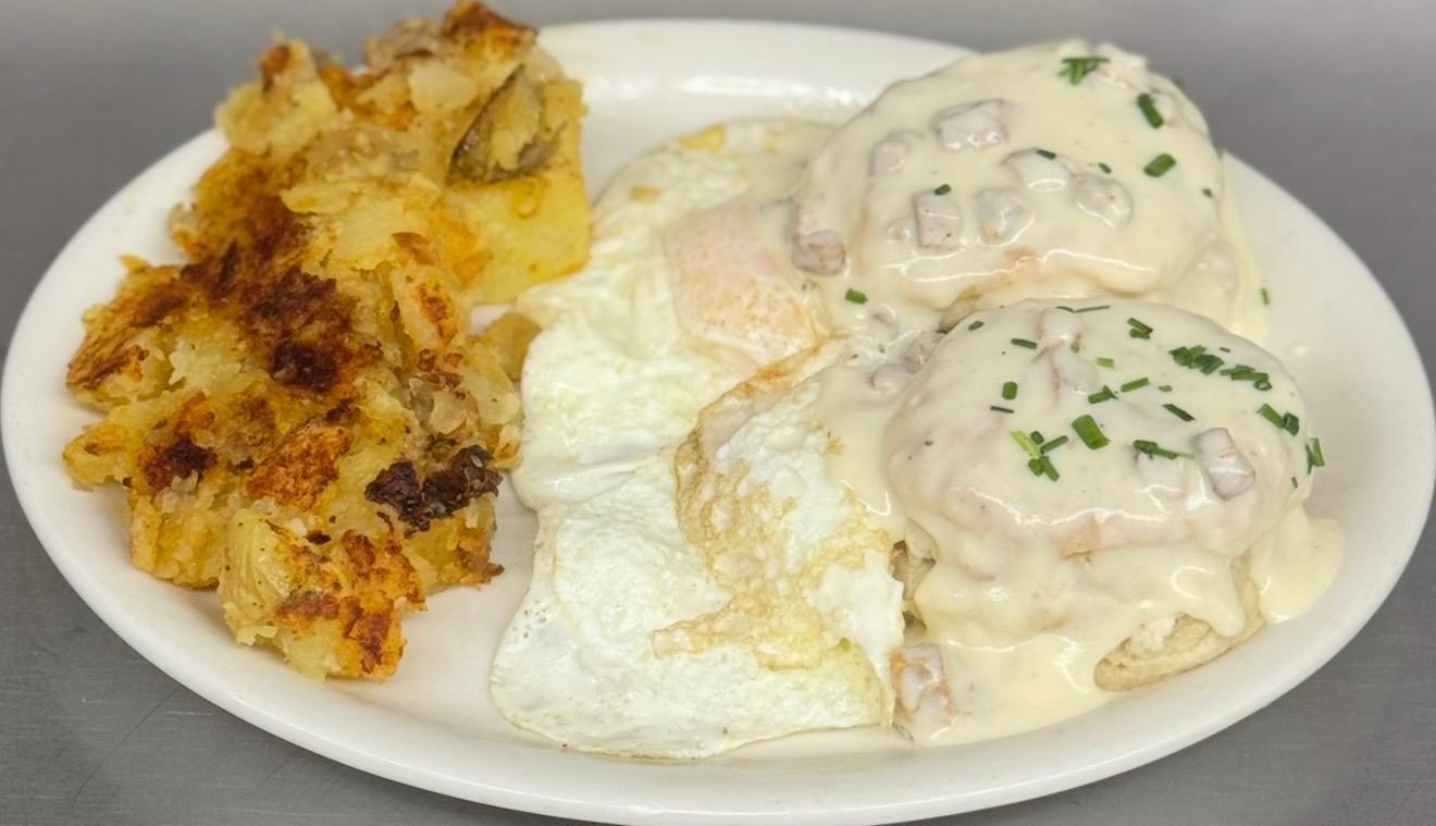 Biscuits and Gravy.