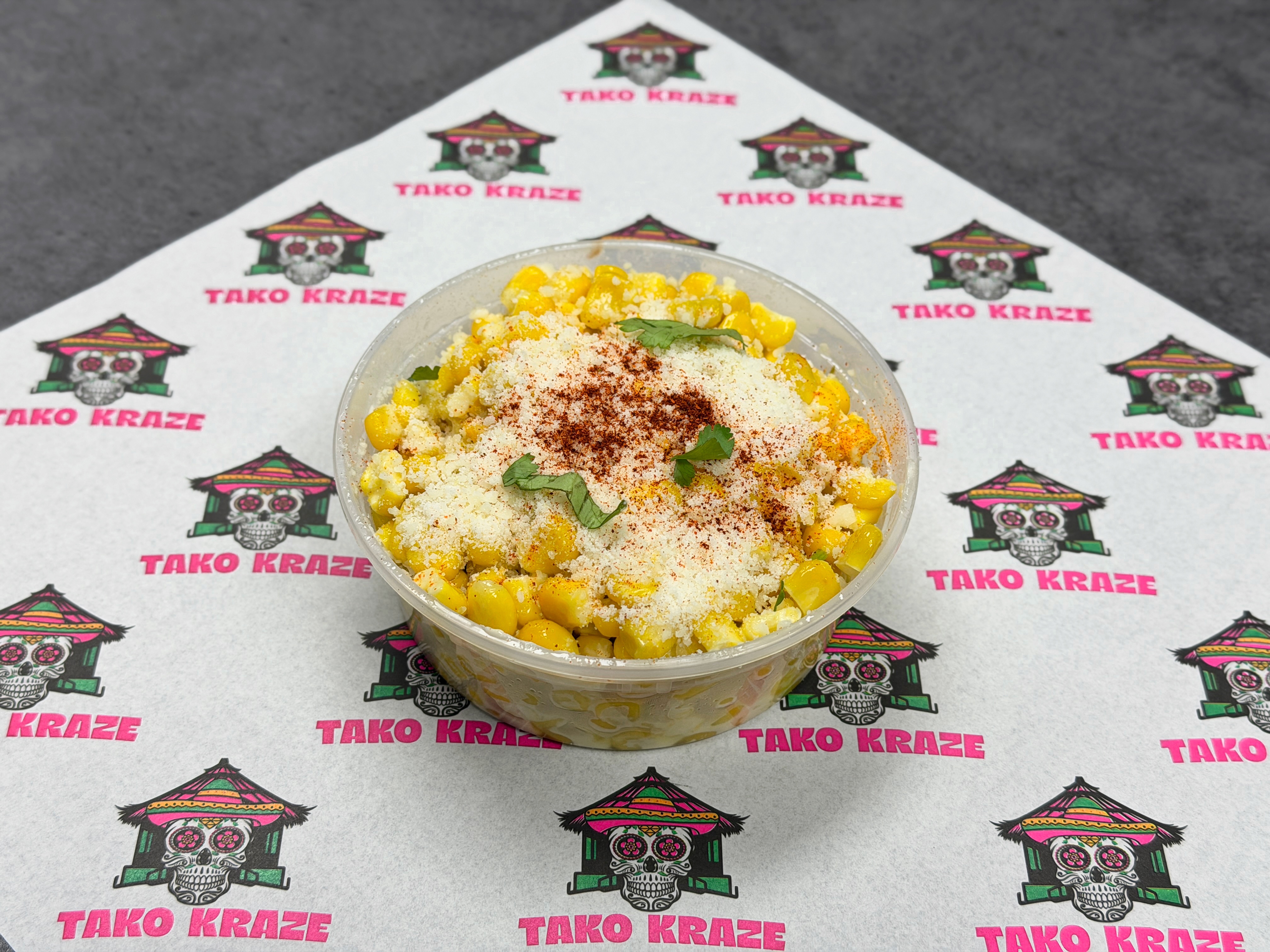 8oz Mexican Street Corn Cup.