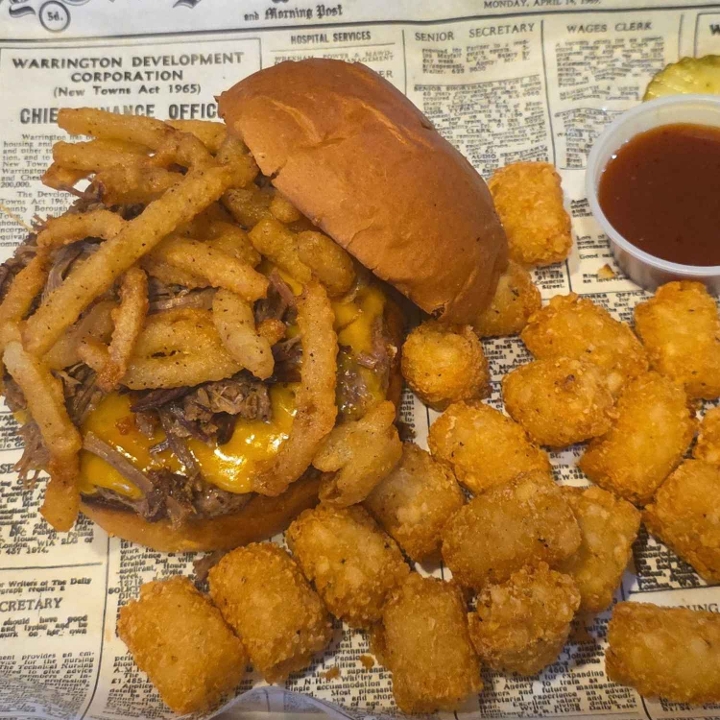 Brisket burger.