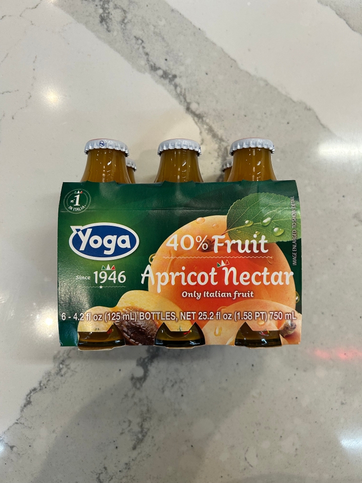 Yoga Apricot Nectar 6pk.