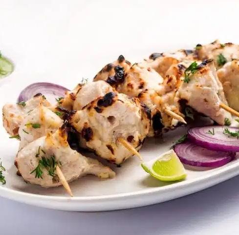 Murgh Malai Kebab.