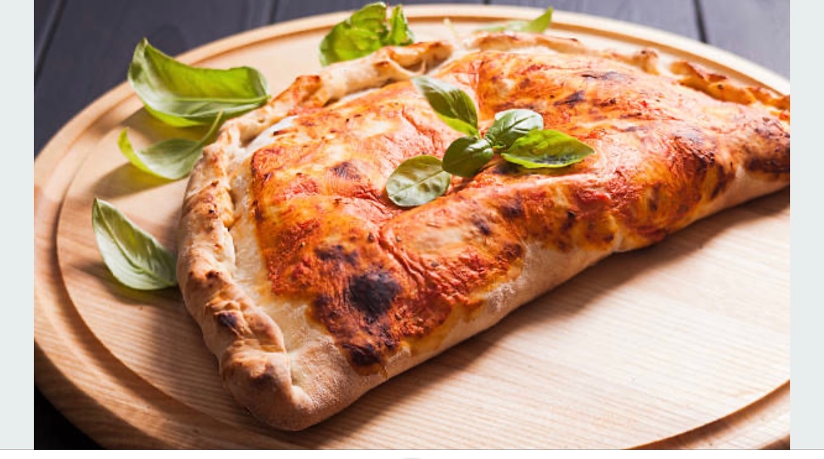 CHICKEN TIKKA MASALA CALZONE.
