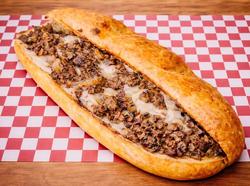 Steak Cheese Sub.
