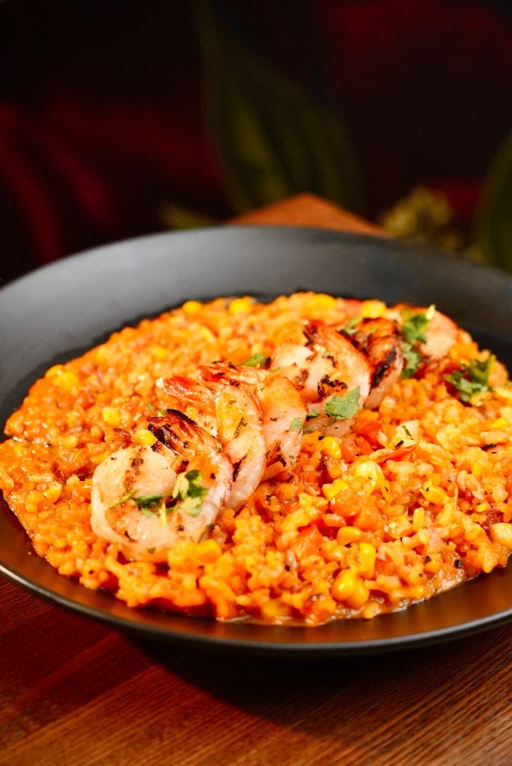 Shrimp Risotto.
