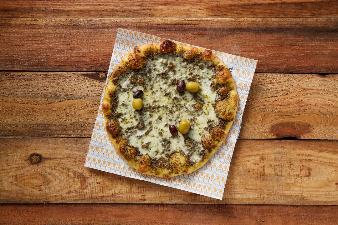 Zaatar & Cheese Manakish.