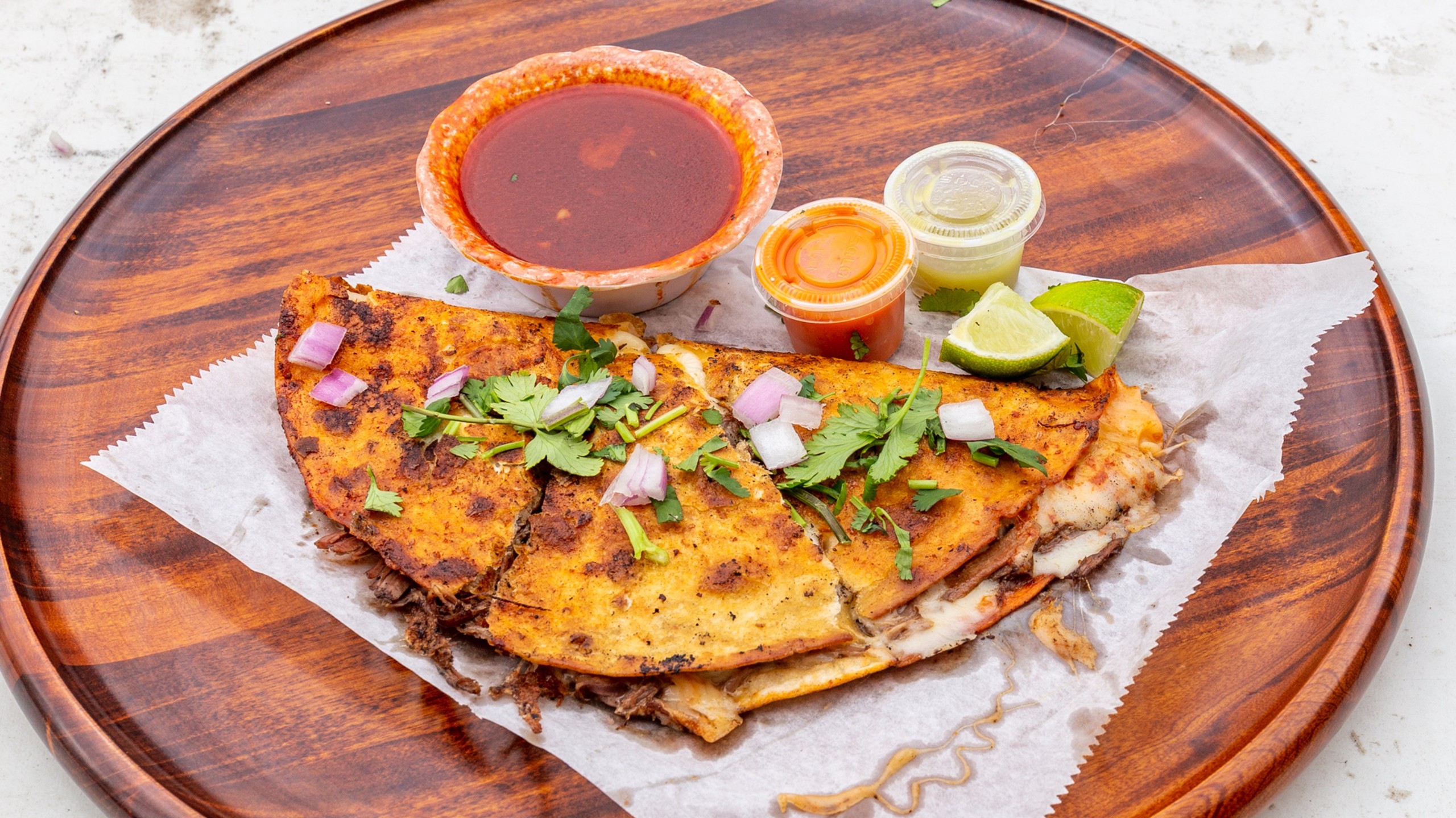Quesadilla de Harina / Flour Quesadilla.