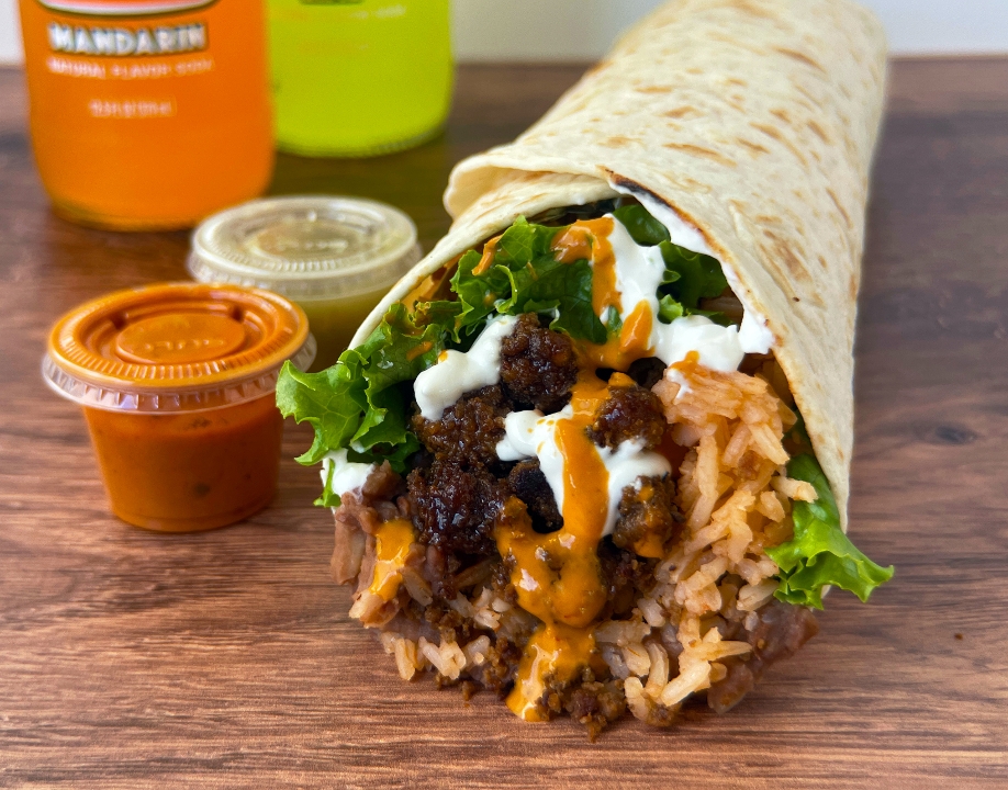 #3 Molida Al Chipotle Burrito.