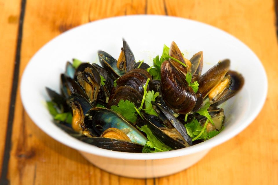 Steam Mussels Lunch.