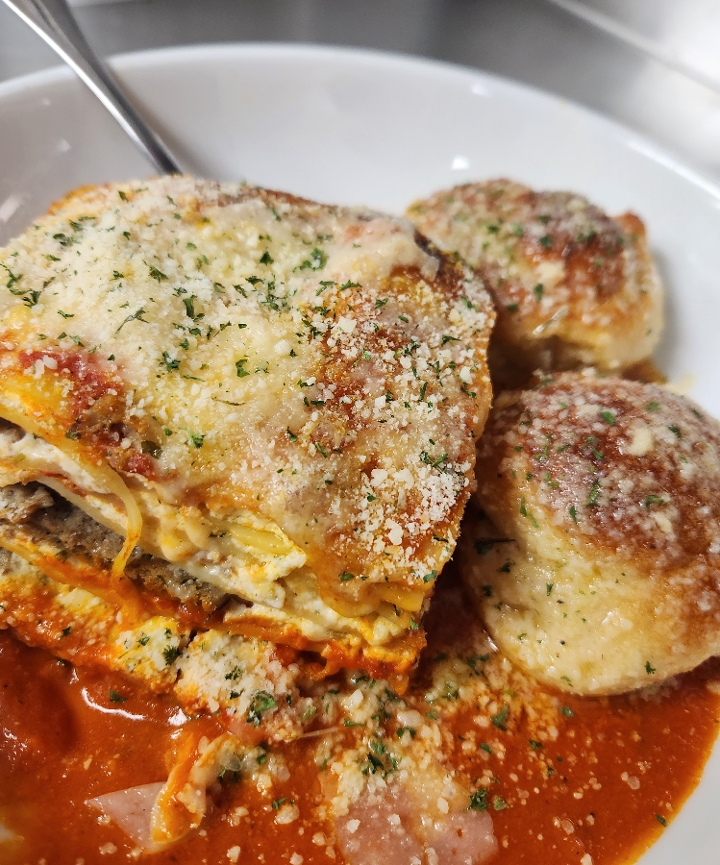 House Made 6 Layer Lasagna.