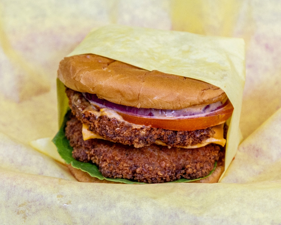 Double Burger Chicken.