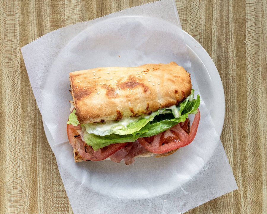 6" Hot Ham & Cheese.