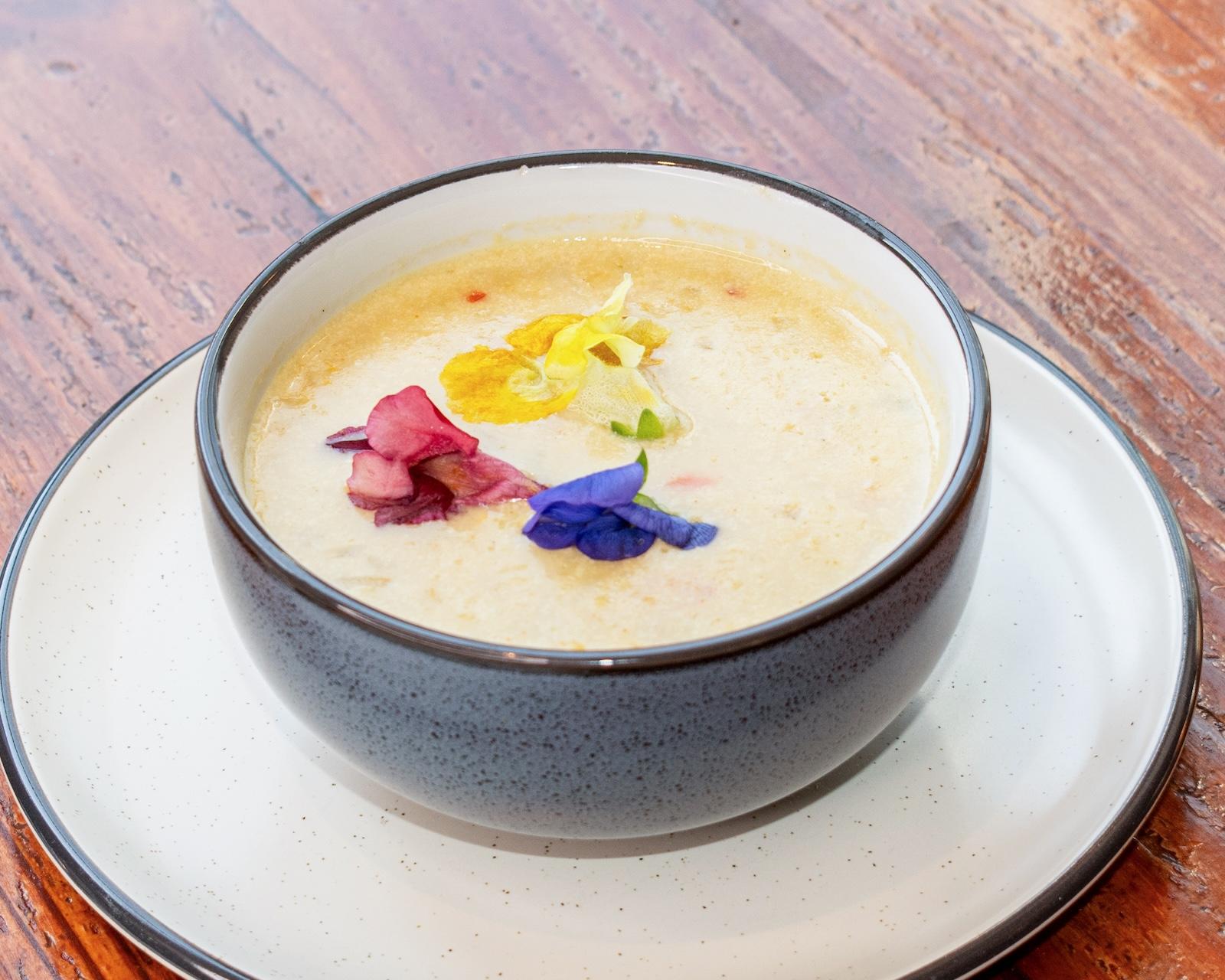 Sweet Corn Soup.