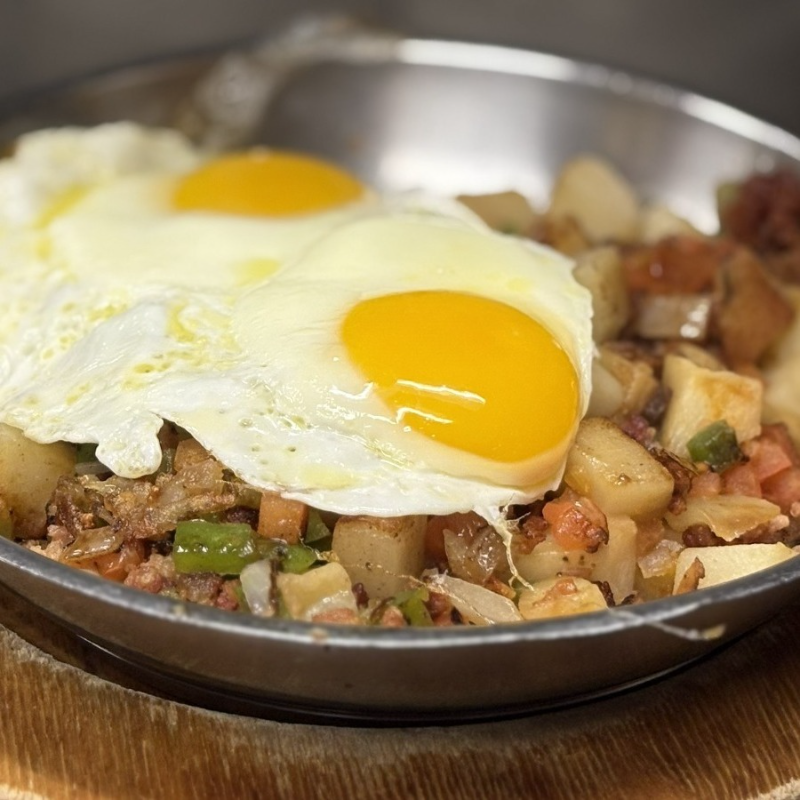 Dr. Glaser's Special Skillet.
