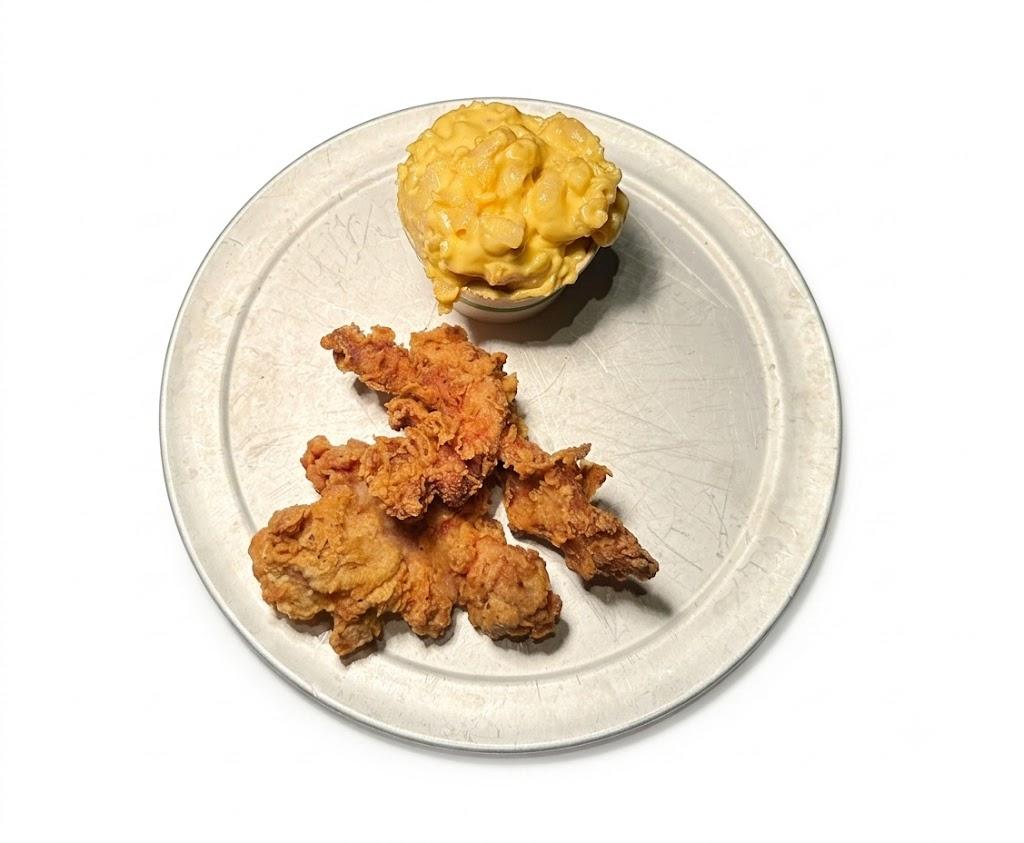 Kid's Tenders w/ Mac and Cheese.