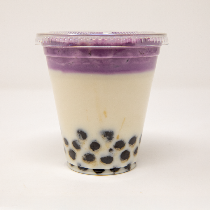 Coconut Ube Foam Boba Regular.