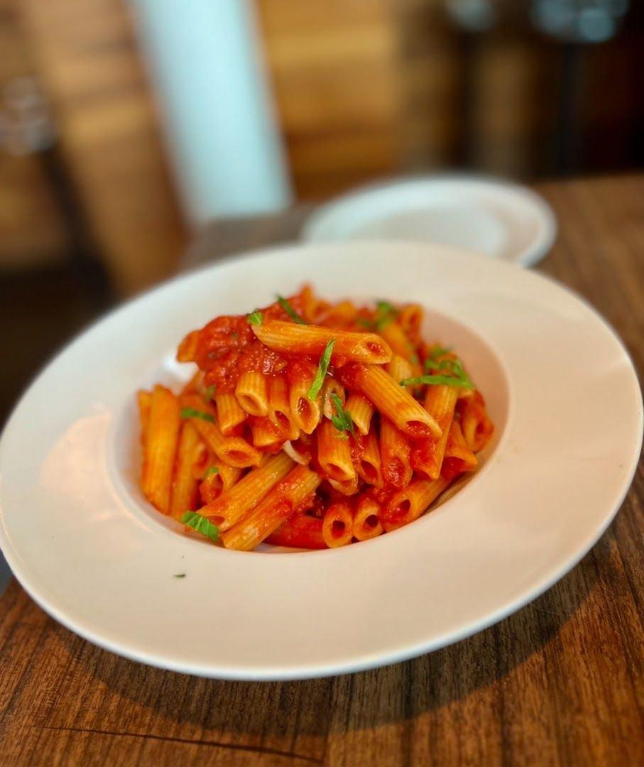Lunch Arrabbiata Pasta.