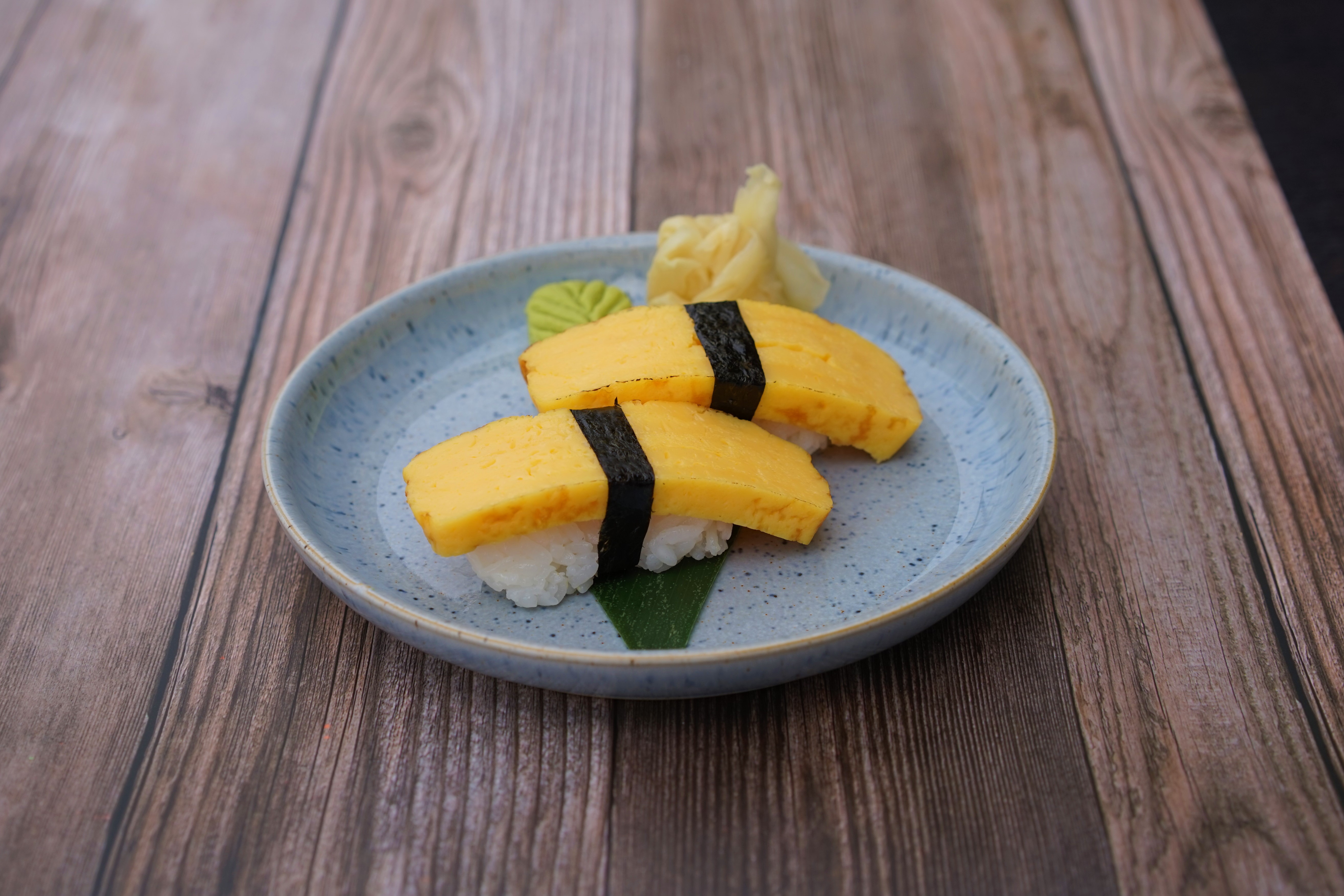 Sweet Egg Sushi.