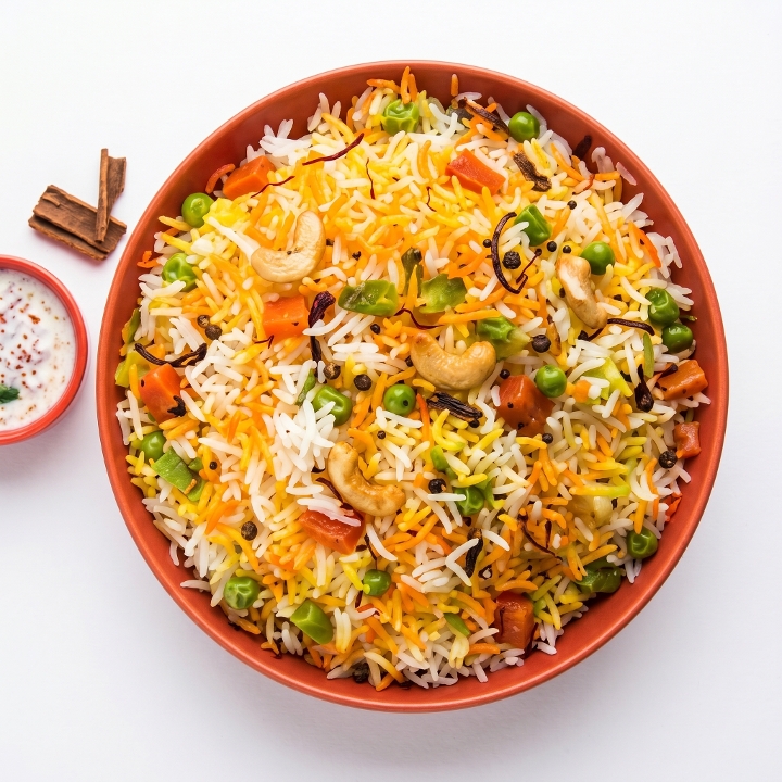Veg Biryani.