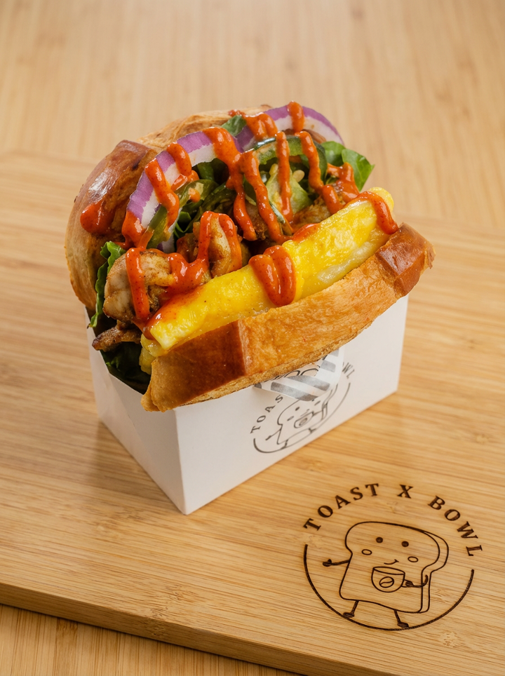 Chicken Tikka Sandwich.