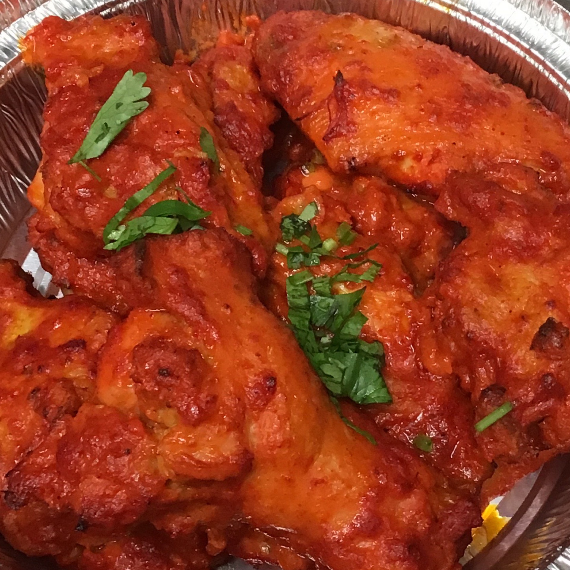 Tandoori Wings.