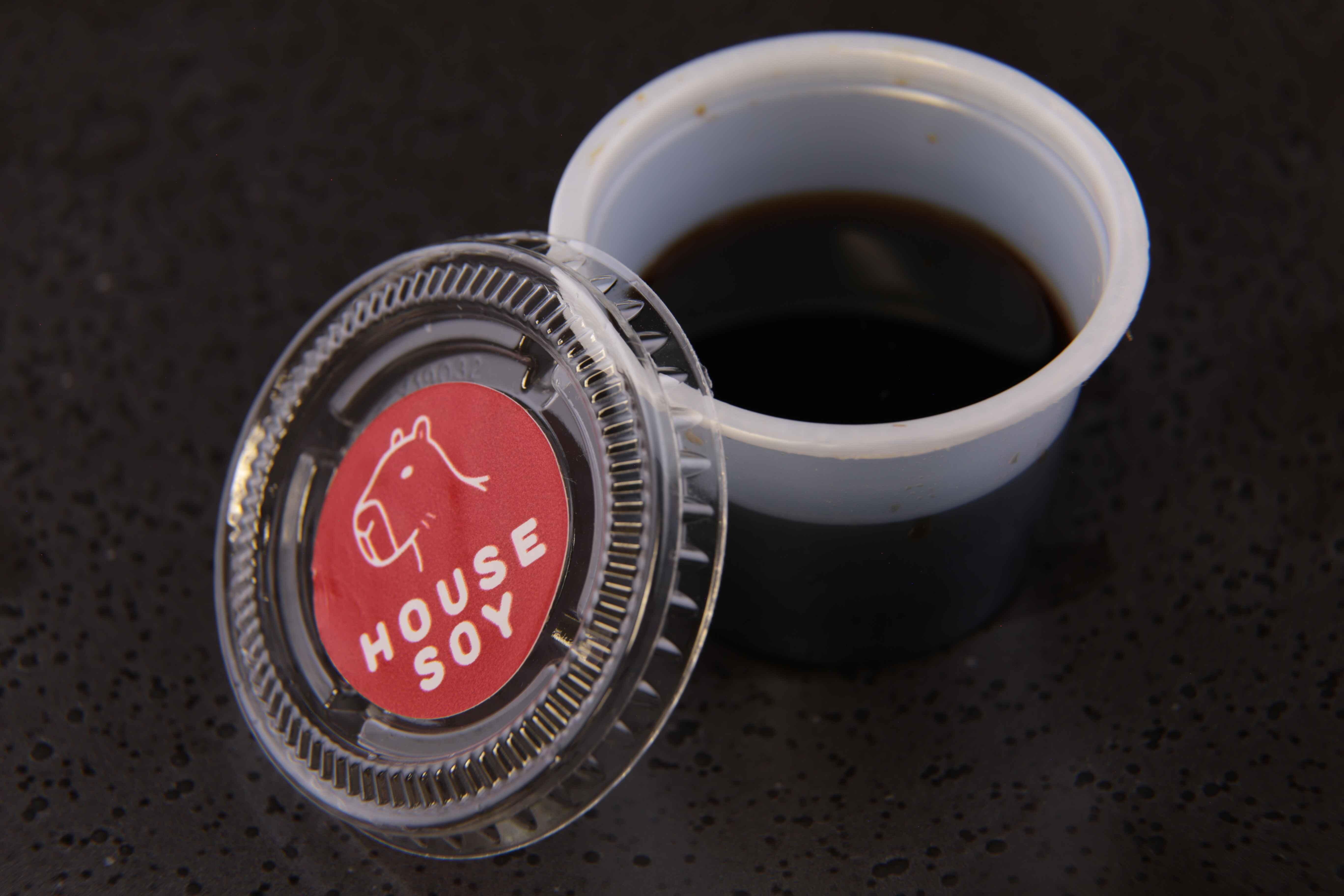 Soy sauce.