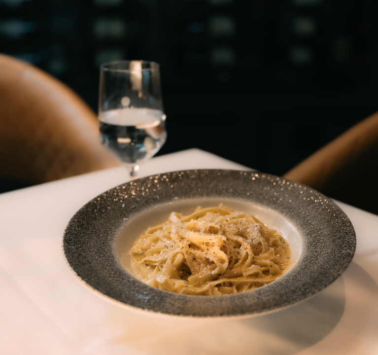 Fettuccine Alfredo.
