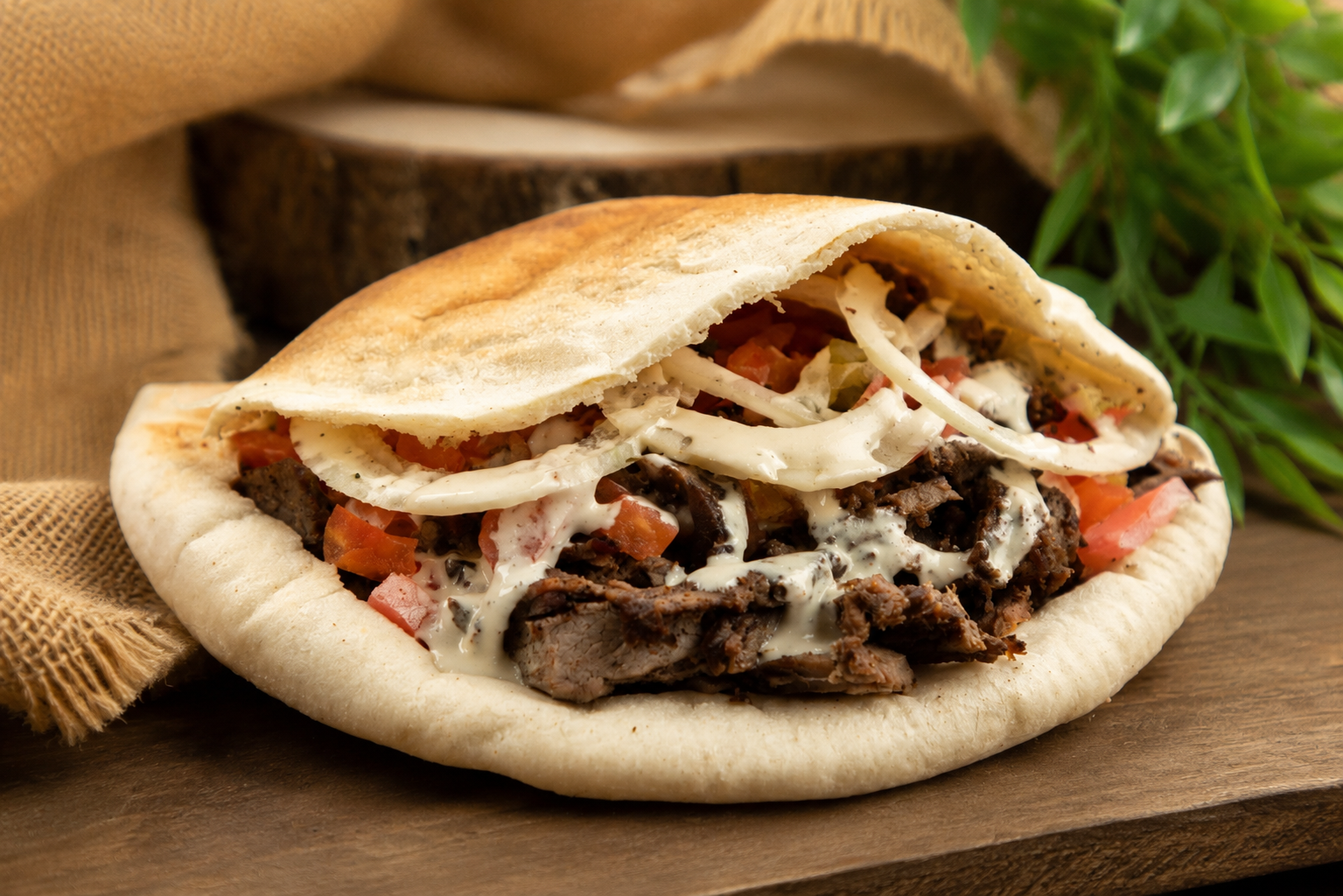 Steak Shawarma.