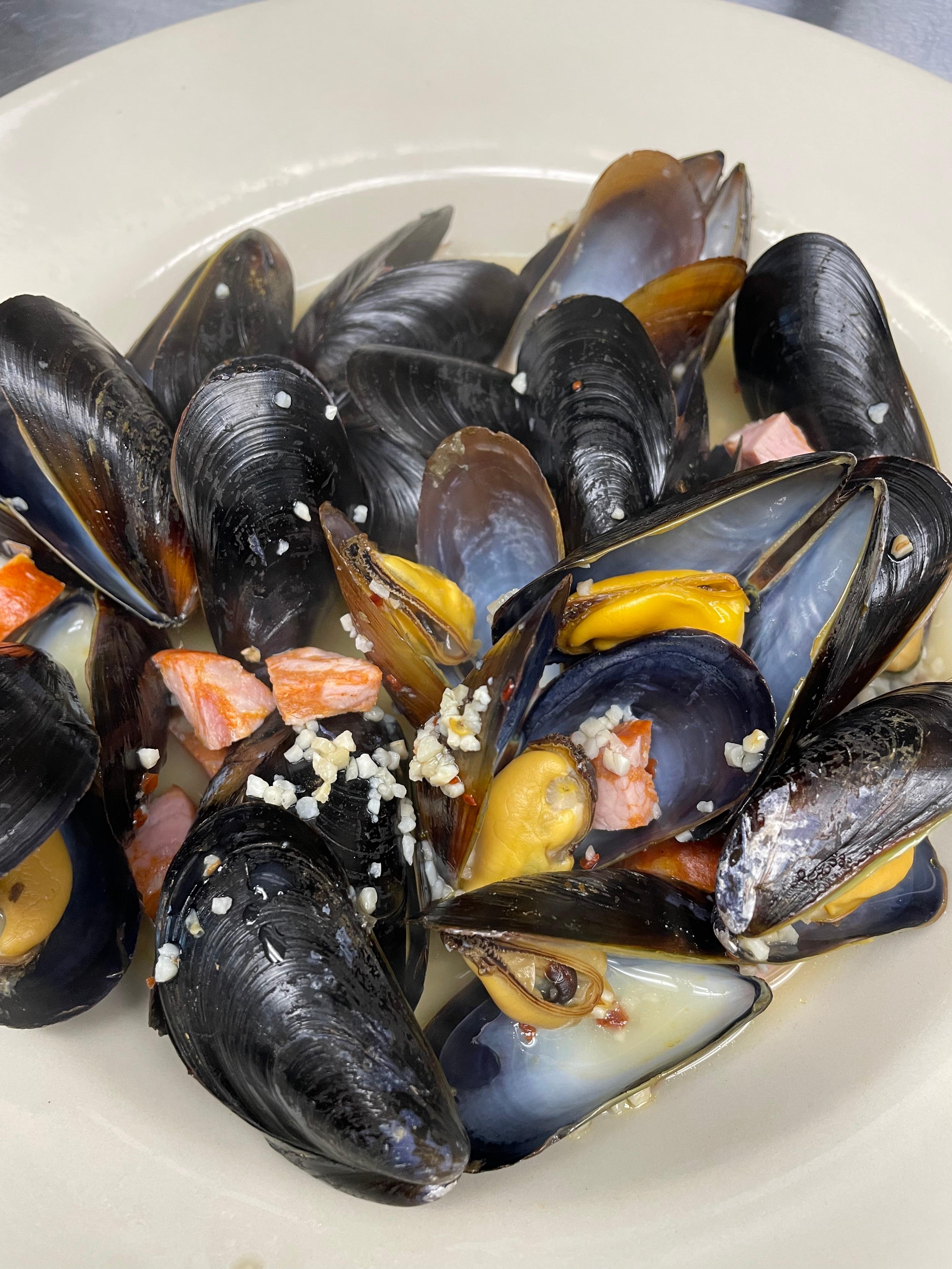 Mussels Portugese.